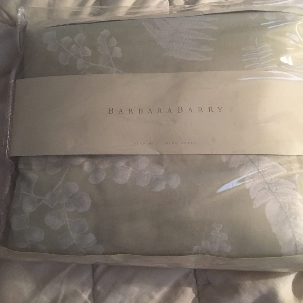 DUVET; Barbara Barry King Duvet Cover
